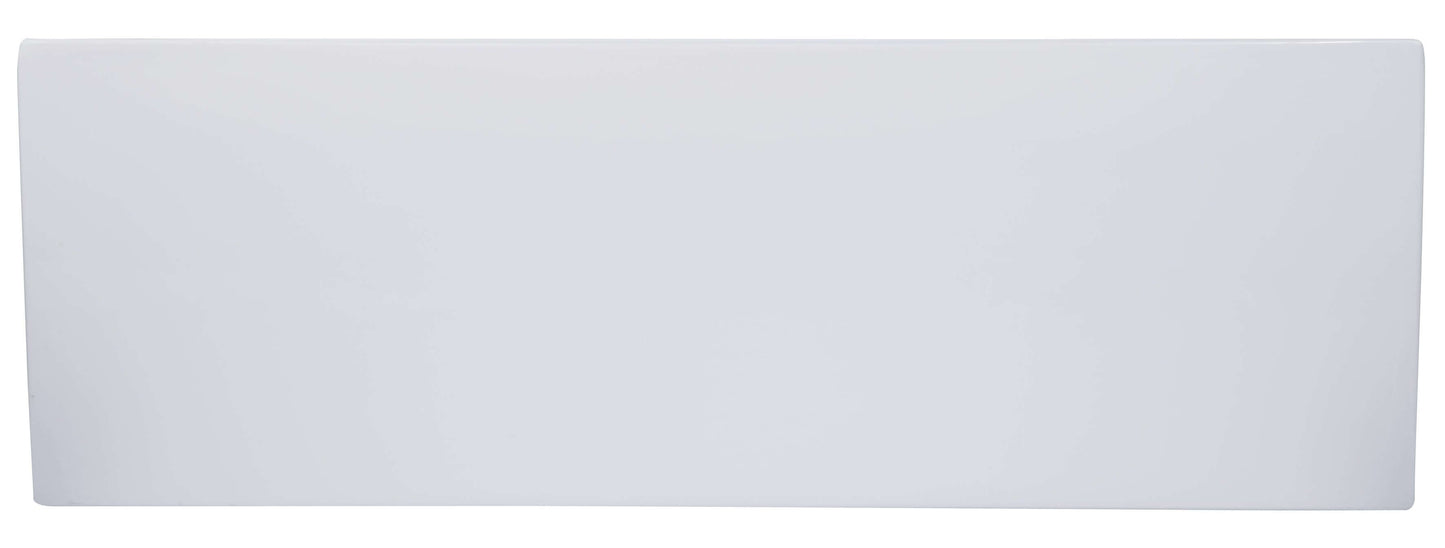 ALFI brand AB8859 67 Inch White Rectangular Acrylic Free Standing Soaking Bathtub