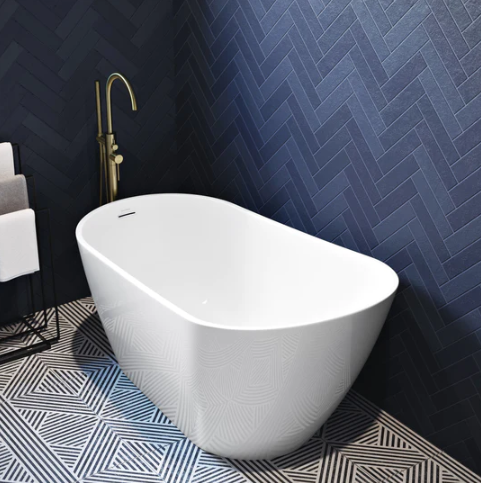 Sublime 60" Single Slipper Freestanding Bathtub