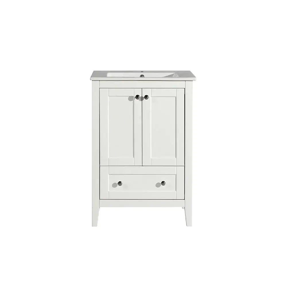 Cannes 24 Single, Two Doors, One Drawer, Bathroom Vanity