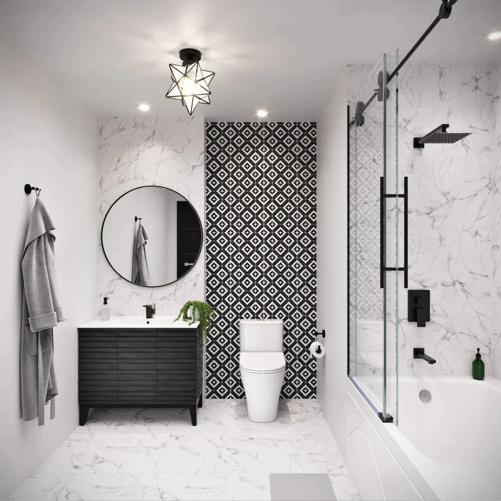 Ivy 54'' x 30 Bathtub with Apron Right Hand Drain in White