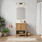 Château 24" Bathroom Vanity in Natural Oak