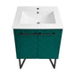 Annecy 24" Bathroom Vanity in Barracuda Teal