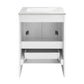 Virage 24" Freestanding, Bathroom Vanity in Glossy White