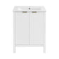 Bastille 24" Bathroom Vanity in White