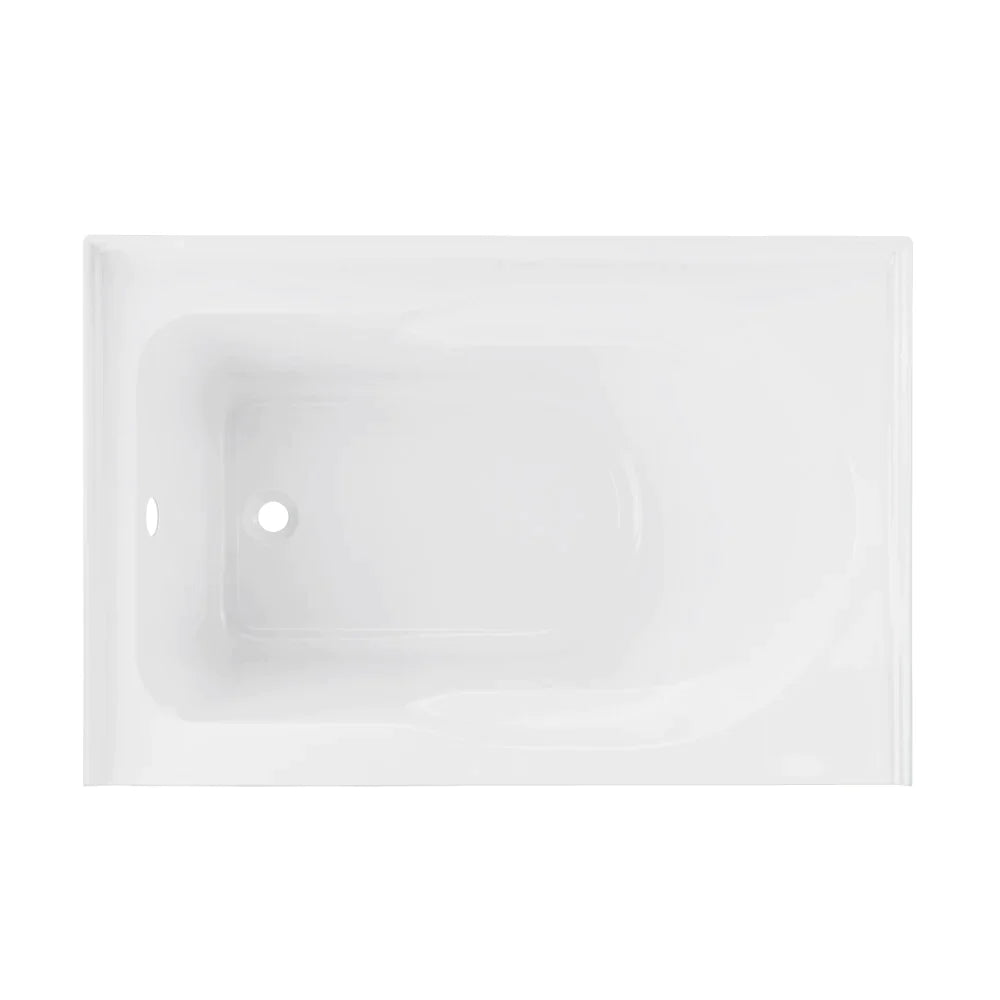 Ivy 54'' x 30 Bathtub with Apron Right Hand Drain in White