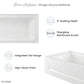 Virage 60" x 30" Left-Hand Drain Alcove Bathtub with Apron