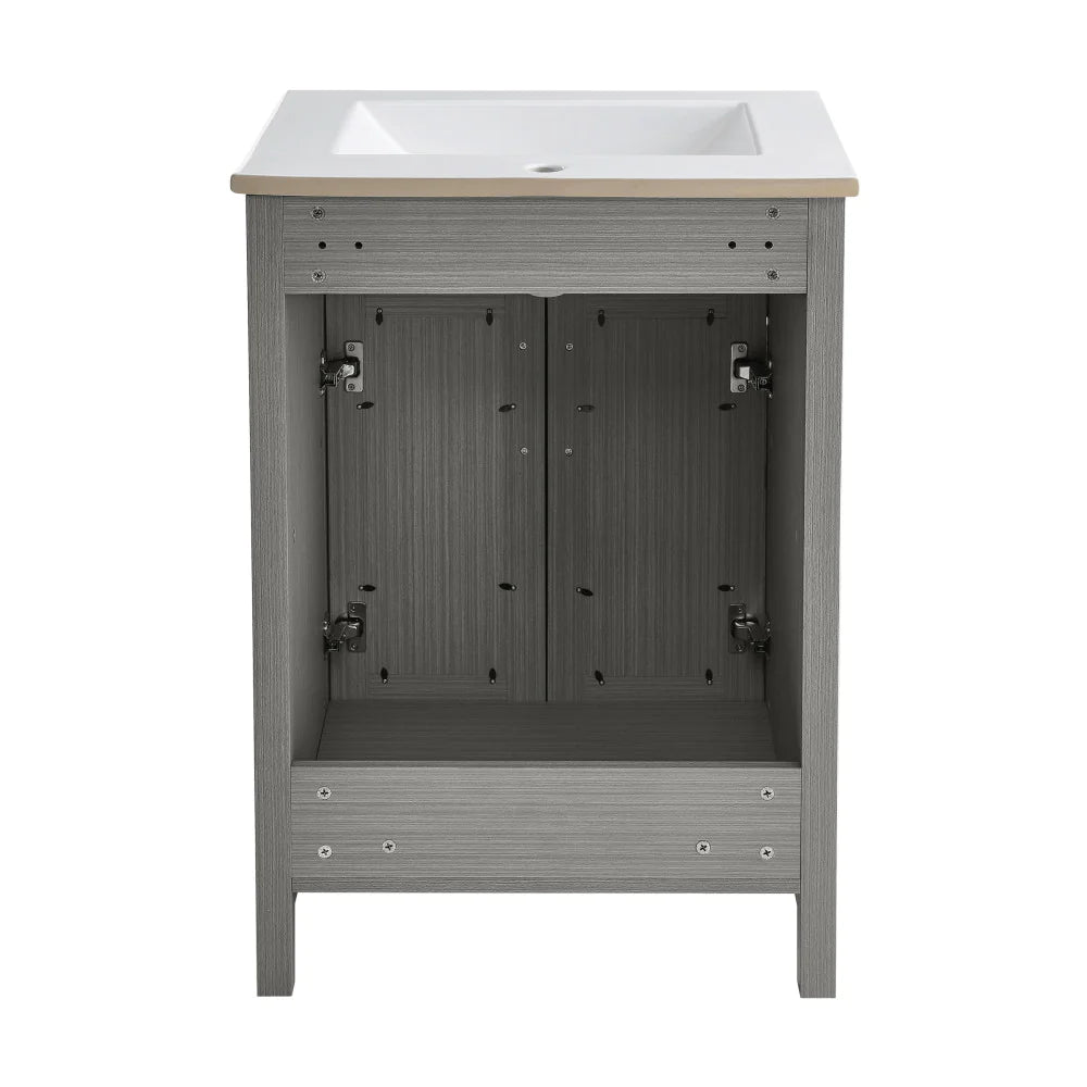 Calice 24" Bathroom Vanity in Carbon Grey