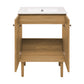 Bron 24" Bathroom Vanity in Oak