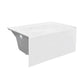 Ivy 54'' x 30 Bathtub with Apron Right Hand Drain in White