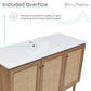 Classé 48" Bathroom Vanity in Oak