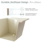 Voltaire 60" X 30" Right-Hand Drain Alcove Bathtub in Bisque