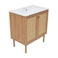 Classé 30" Bathroom Vanity in Oak