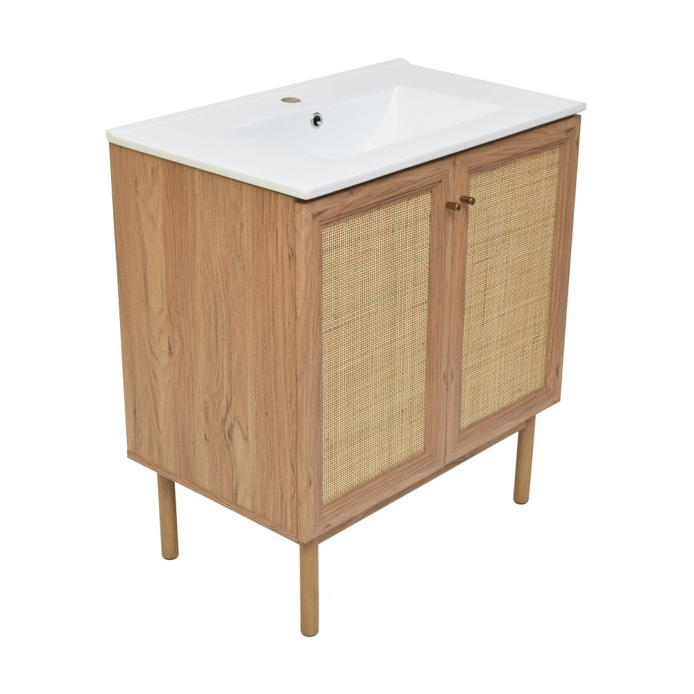 Classé 30" Bathroom Vanity in Oak