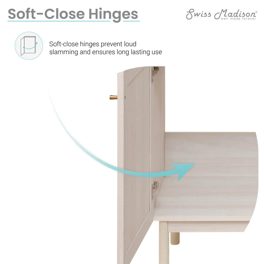 Classé 36" Bathroom Vanity in White Oak