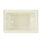 Voltaire 48" X 32" Right-Hand Drain Alcove Bathtub in Bisque