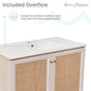 Classé 36" Bathroom Vanity in White Oak