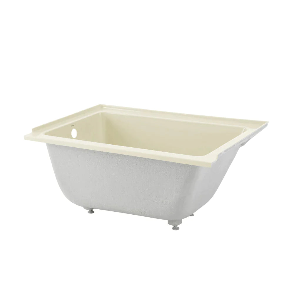 Voltaire 48" X 32" Right-Hand Drain Alcove Bathtub in Bisque