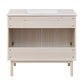 Classé 36" Bathroom Vanity in White Oak