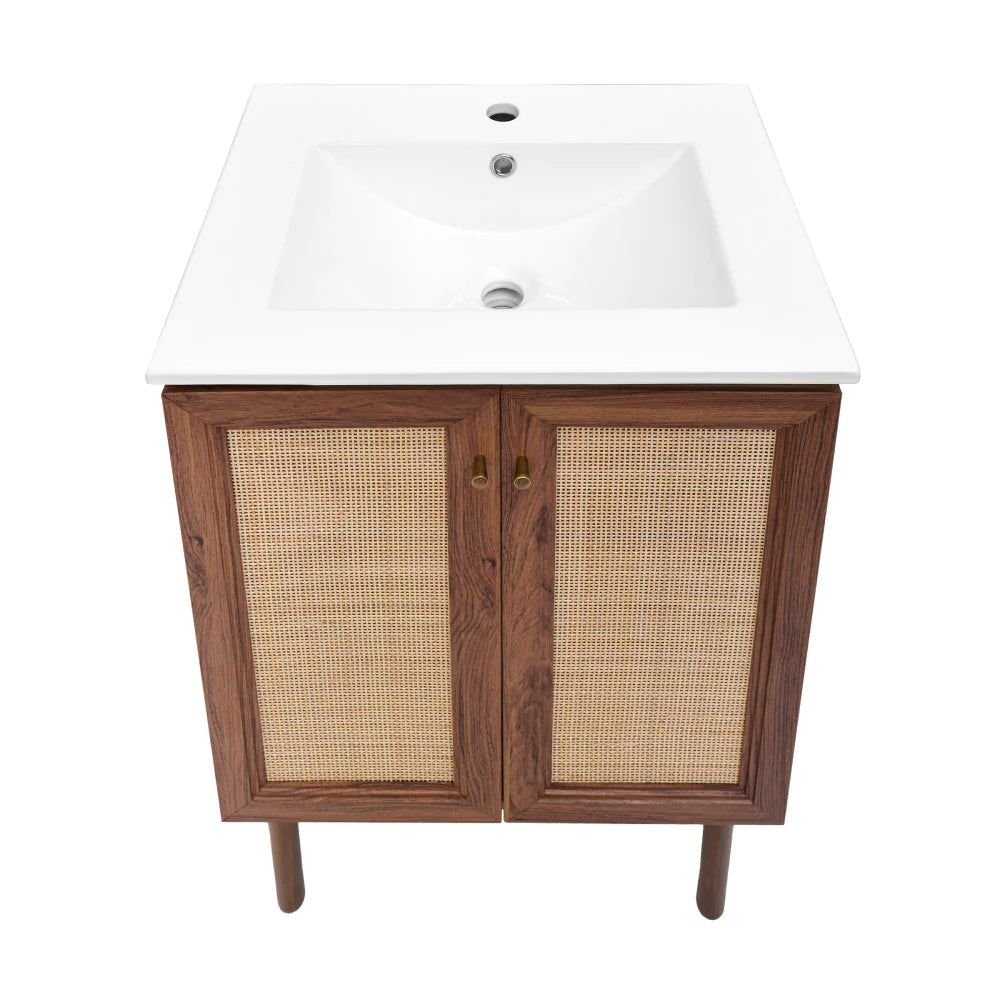 Classé 24" Bathroom Vanity in Dark Walnut