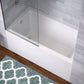 Voltaire 54" X 30" Right-Hand Drain Alcove Bathtub with Apron
