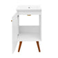 Manoir 18" Bathroom Vanity in White