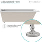 Voltaire 60" X 30" Right-Hand Drain Alcove Bathtub