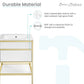 Cache 24" Freestanding, Bathroom Vanity in White and Gold