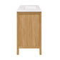 Château 36" Bathroom Vanity in Natural Oak