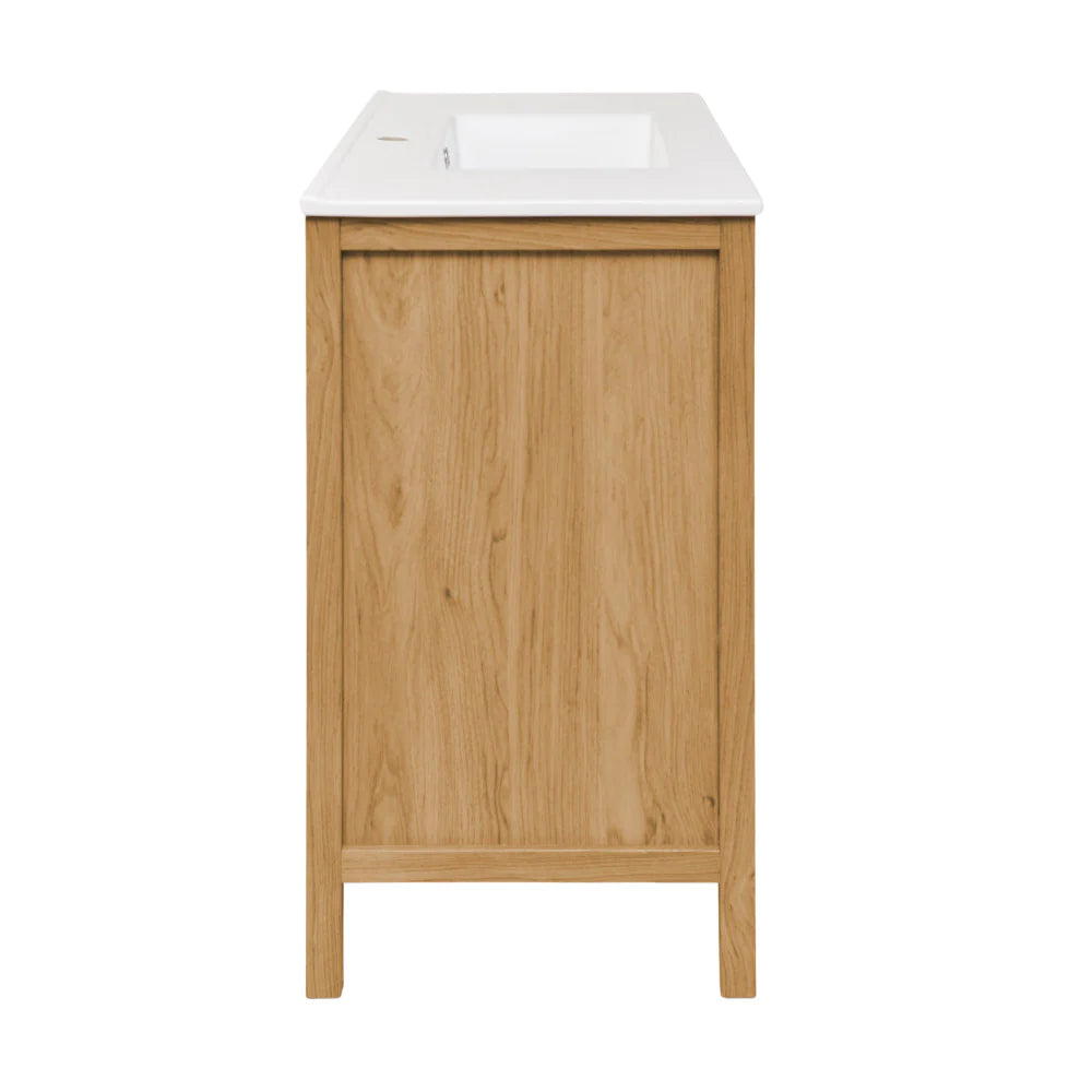 Château 36" Bathroom Vanity in Natural Oak