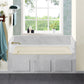 Voltaire 60" X 30" Left-Hand Drain Alcove Bathtub in Bisque