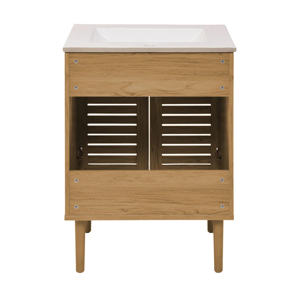 Bron 24" Bathroom Vanity in Oak