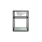 Pierre 36 Single, Metal Frame, Open Shelf, Bathroom Vanity