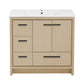 Virage 36" Freestanding, Bathroom Vanity in Oak