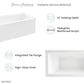Voltaire 60" X 32" Right-Hand Drain Alcove Bathtub with Apron