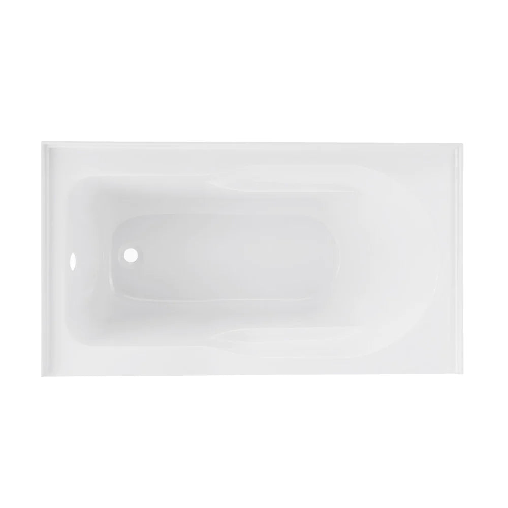 Ivy 48'' x 32" Bathtub with Apron Right Hand Drain in White