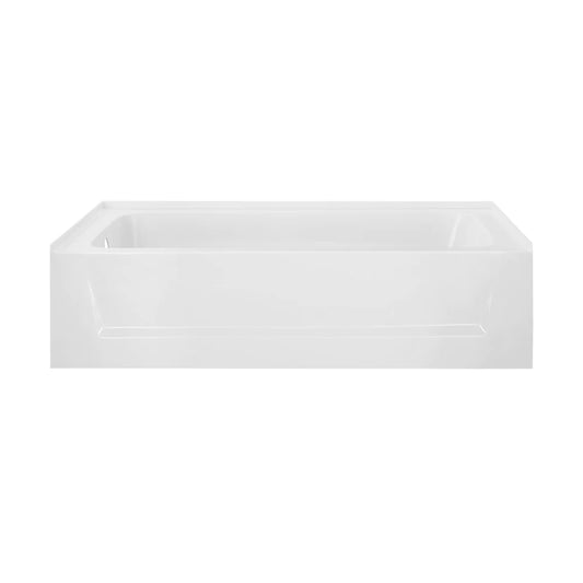 Virage 60" x 30" Left-Hand Drain Alcove Bathtub with Apron