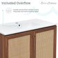 Classé 36" Bathroom Vanity in Dark Walnut