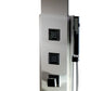 ALFI brand ABSP10 Modern Stainless Steel Shower Panel with 4 Body Sprays