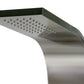 ALFI brand ABSP10 Modern Stainless Steel Shower Panel with 4 Body Sprays