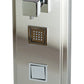 ALFI brand ABSP10 Modern Stainless Steel Shower Panel with 4 Body Sprays