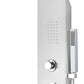ALFI brand ABSP20 Modern Stainless Steel Shower Panel with 2 Body Sprays