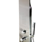 ALFI brand ABSP20 Modern Stainless Steel Shower Panel with 2 Body Sprays
