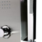 ALFI brand ABSP20 Modern Stainless Steel Shower Panel with 2 Body Sprays