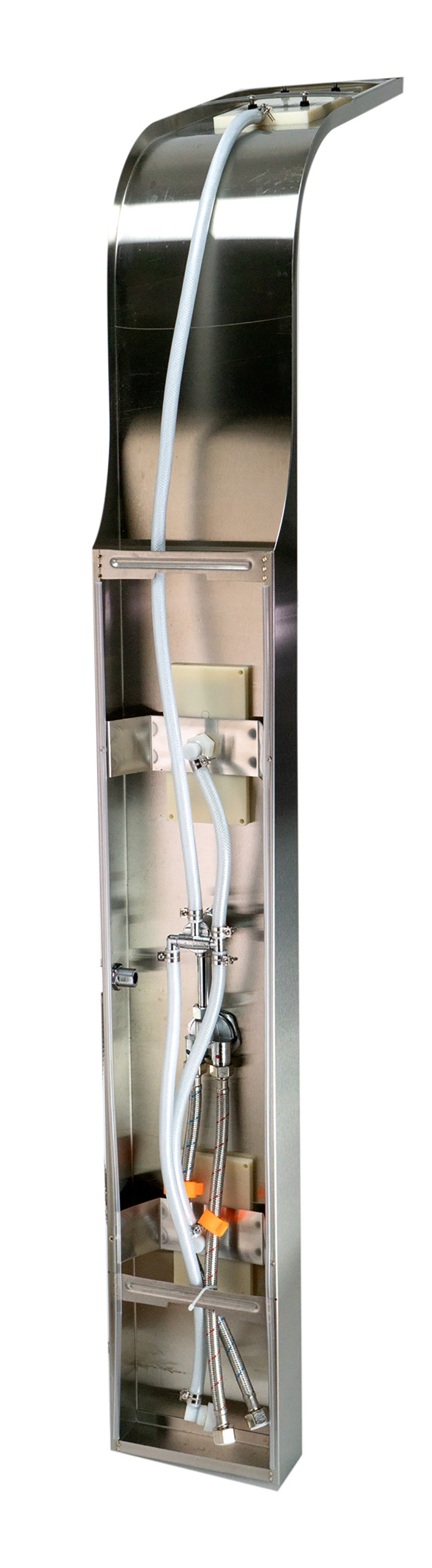 ALFI brand ABSP20 Modern Stainless Steel Shower Panel with 2 Body Sprays