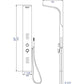 ALFI brand ABSP20 Modern Stainless Steel Shower Panel with 2 Body Sprays