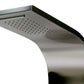 ALFI brand ABSP40 Stainless Steel Shower Panel with 6 Body Sprays