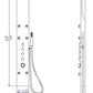ALFI brand ABSP40 Stainless Steel Shower Panel with 6 Body Sprays