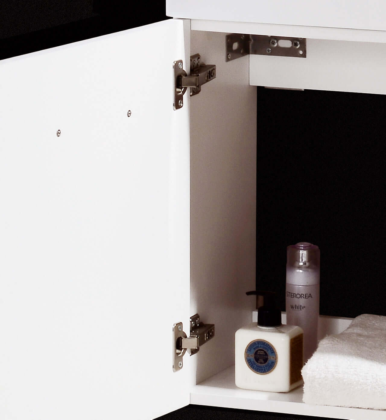 Bliss 18" Wall Mount Modern Bathroom Vanity, High Gloss White I Black I Gray Oak I Walnut I Nature Wood I Butternut