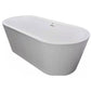 Jacuzzi JCEF6732BCXXXXW "Celeste" 66" Soaking Tub