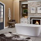 Jacuzzi JCEF6732BCXXXXW "Celeste" 66" Soaking Tub